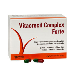 VITACRECIL COMPLEX FORTE cabello y uñas cápsulas 90 u by VITACRECIL COMPLEX for Unisex