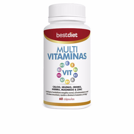 MULTIVITAMINAS 60 caps by BEST DIET for Unisex