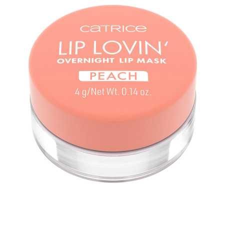 LIP LOVIN mascarilla de labios nocturna 030 Feelin Peachy 4 gr by CATRICE for Unisex
