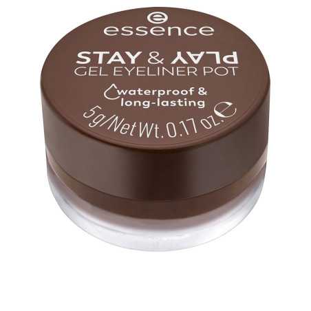 STAY PLAY eyeliner gel en tarro 02 Brown 5 gr by ESSENCE for Unisex