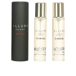 ALLURE HOMME SPORT eau de toilette vaporizador de viaje y 2 recargas 3 x 20 ml by CHANEL for Man