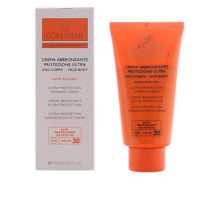 CREMA BRONCEADORA protección ultra SPF30 150 ml by COLLISTAR for Unisex