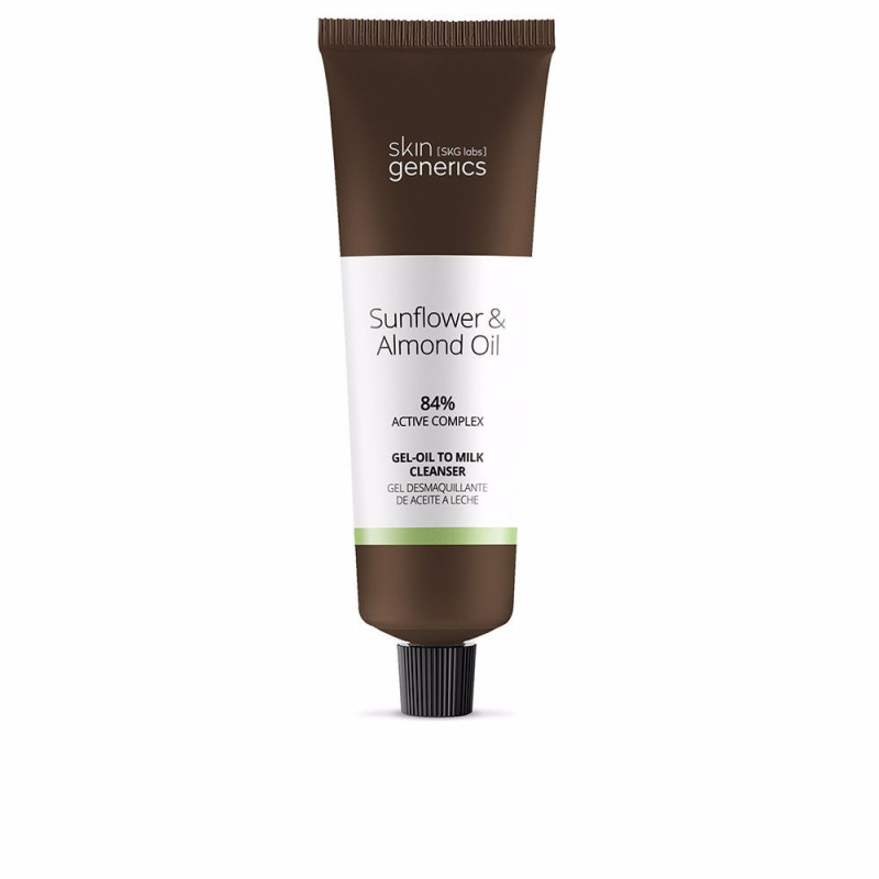 SUNFLOWER 6 ALMOND OIL gel-oil to milk cleanser 100 ml by SKIN GENERICS for Woman
