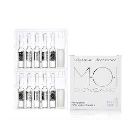 GLYCOLIC ACID ampollas faciales 10 x 2 ml by MOI for Unisex