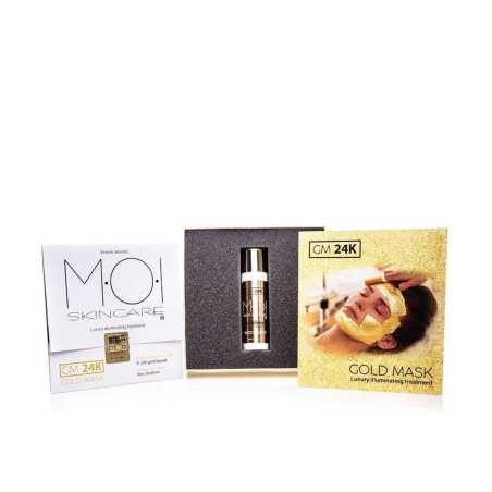 GOLD MASK 24K ESTUCHE 7 pz by MOI for Unisex