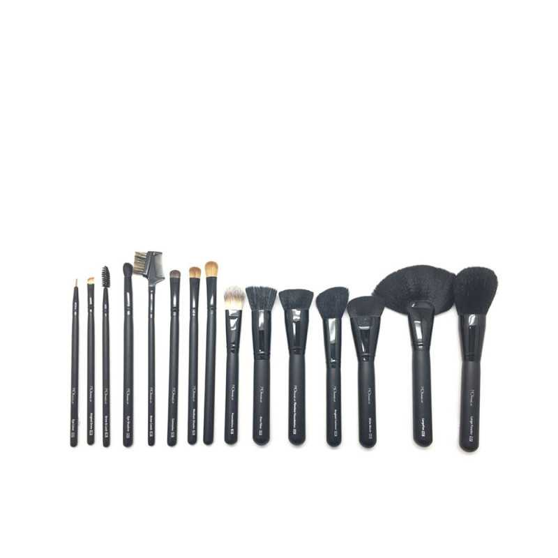 BROCHAS Y PINCELES PROFESSIONAL ESTUCHE 15 pz by MOI for Unisex BROCHAS Y PINCELES PROFESSIONAL ESTUCHE 15 pz by MOI for Unisex