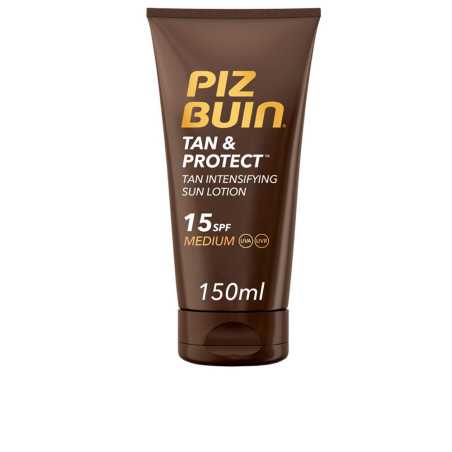 TAN & PROTECT lotion SPF15 150 ml by PIZ BUIN for Unisex
