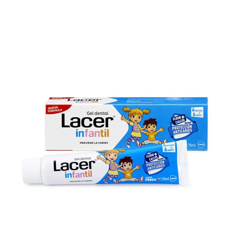 INFANTIL gel dental fresa 75 ml by LACER for Unisex