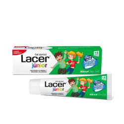 JUNIOR gel dental menta 75 ml by LACER for Unisex