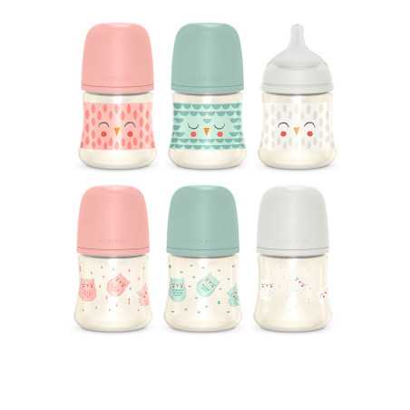 BONHOMIA biberón premium tetina 3 posiciones 150 ml by SUAVINEX for Unisex
