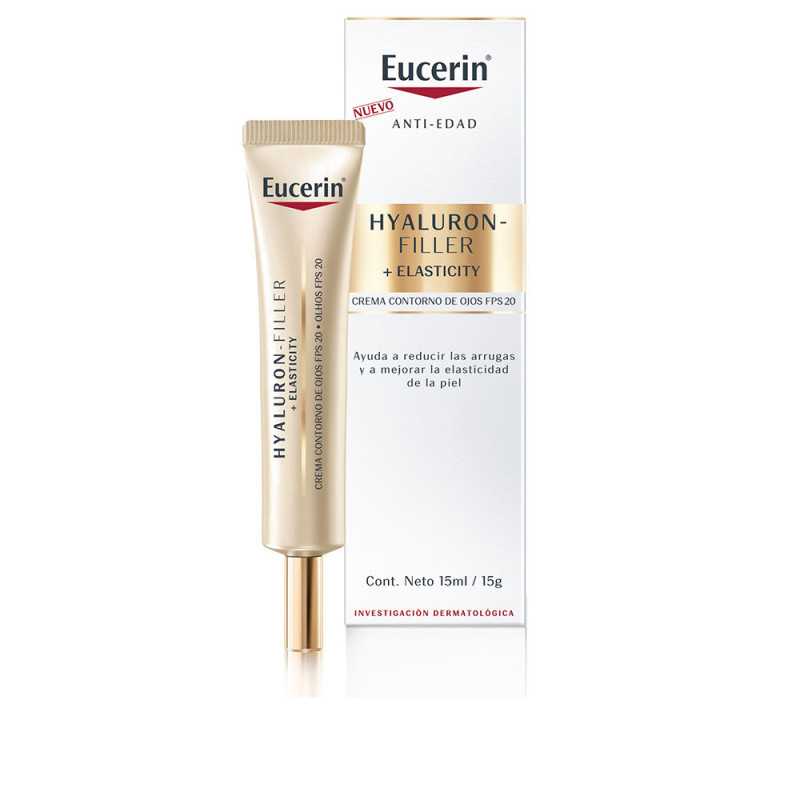 HYALURON FILLER + elasticity contorno de ojos 15 ml by EUCERIN for Unisex HYALURON FILLER + elasticity contorno de ojos 15 ml by EUCERIN for Unisex