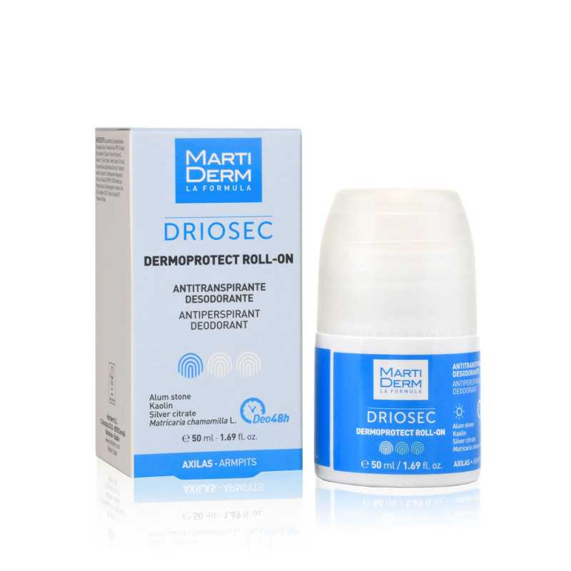 DRIOSEC DERMOPROTECT desodorante roll-on 50 ml by MARTIDERM for Unisex DRIOSEC DERMOPROTECT desodorante roll-on 50 ml by MARTIDERM for Unisex