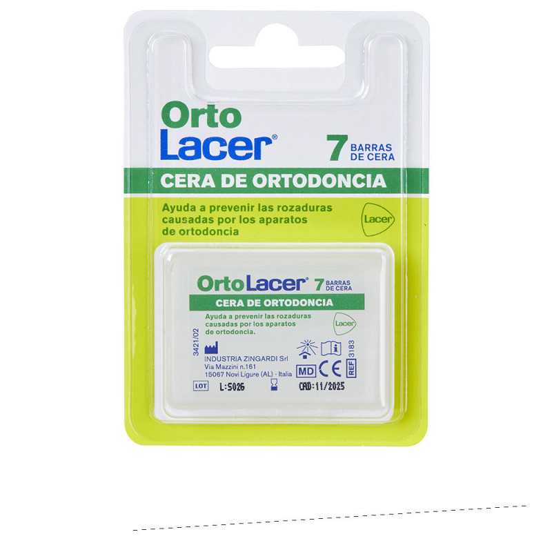 ORTOLACER cera de ortodoncia 7 barras by LACER for Unisex ORTOLACER cera de ortodoncia 7 barras by LACER for Unisex