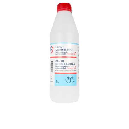 HAND DISINFECTANT handrub solution 80% alcohol 1000 ml by HAND DISINFECTANT for Unisex