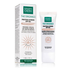 THE ORIGINALS PROTEOS SCREEN crema con color SPF50+ 40 ml by MARTIDERM for Unisex