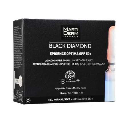 BLACK DIAMOND EPIGENCE OPTIMA ampollas para piel normal-seca SPF50+ 10 x 2 ml by MARTIDERM for Unisex
