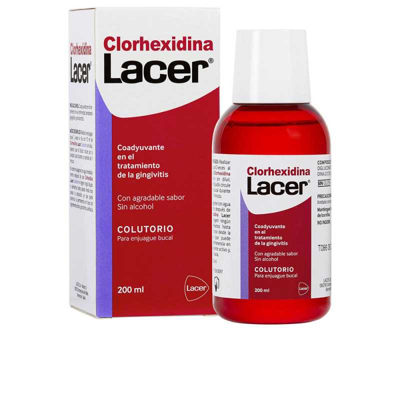 CLORHEXIDINA colutorio 200 ml by LACER for Unisex CLORHEXIDINA colutorio 200 ml by LACER for Unisex