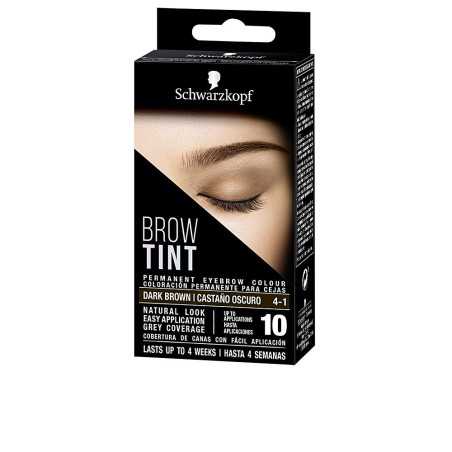 BROW TINT tinte cejas 4 1 castano oscuro by SCHWARZKOPF MASS MARKET for Unisex