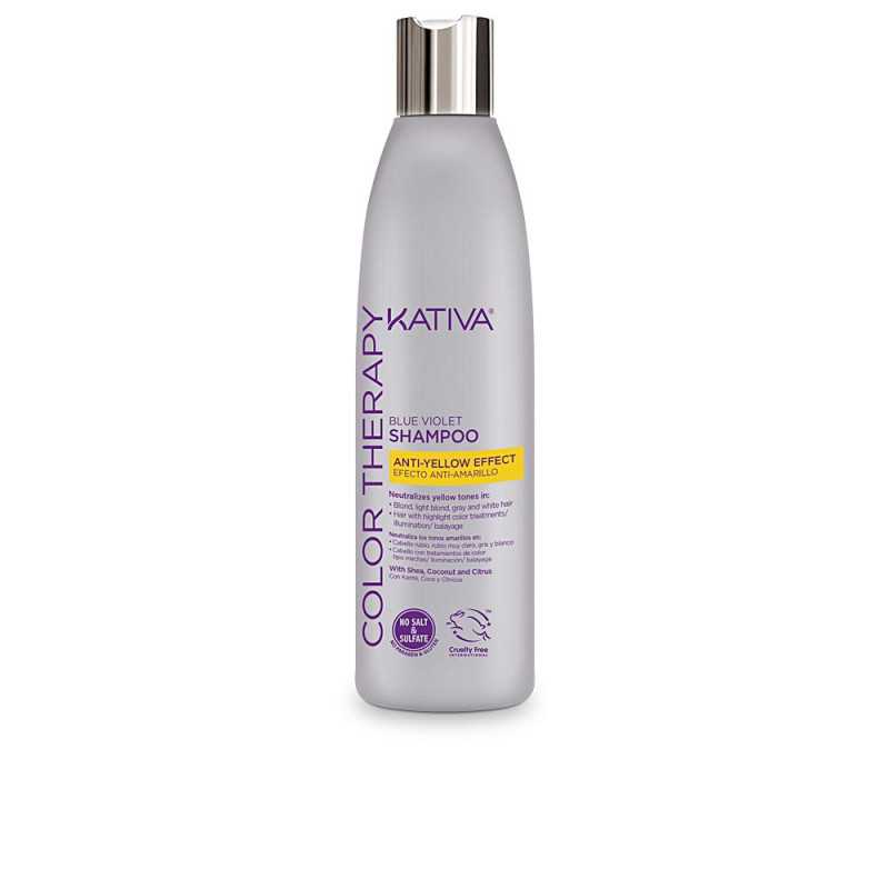 BLUE VIOLET anti-yellow effect shampoo 250 ml by KATIVA for Woman BLUE VIOLET anti-yellow effect shampoo 250 ml by KATIVA for Woman