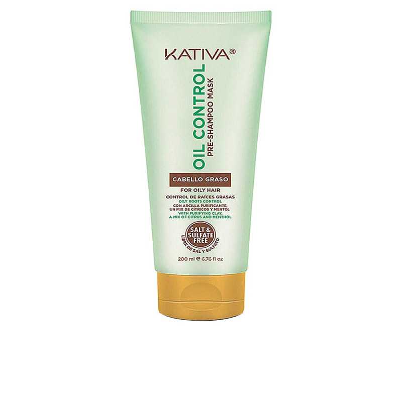 OIL CONTROL pre-shampoo mask 200 ml by KATIVA for Woman OIL CONTROL pre-shampoo mask 200 ml by KATIVA for Woman