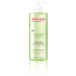 AC gel limpiador purificante 400 ml by TOPICREM for Unisex