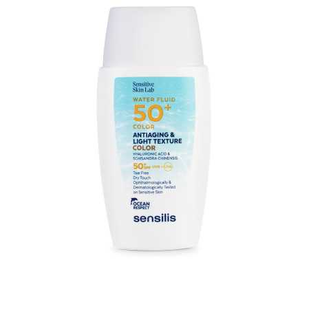 ANTIAGING & LIGHT TEXTURE COLOR crema SPF50+ 40 ml by SENSILIS for Unisex