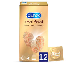 REAL FEEL piel con piel preservativos 12 u by DUREX for Man