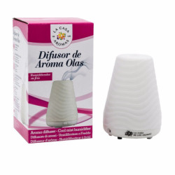 DIFUSOR DE AROMA OLAS humidificador en frío 1 u by LA CASA DE LOS AROMAS for Unisex