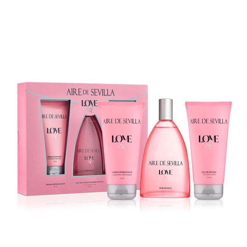 AIRE DE SEVILLA LOVE lote 3 pz by AIRE SEVILLA for Woman