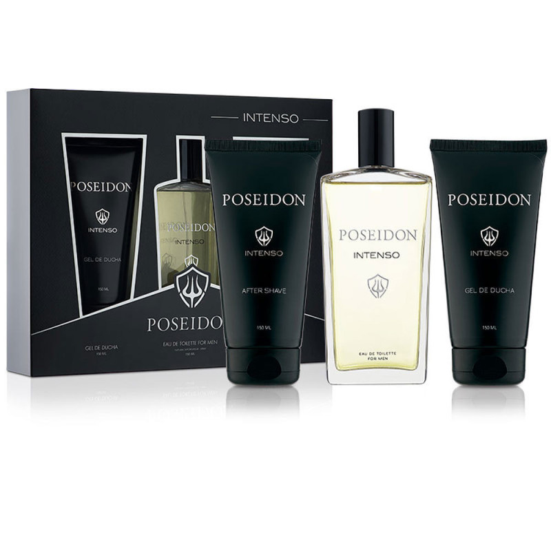 POSEIDON INTENSO lote 3 pz by POSEIDON for Man