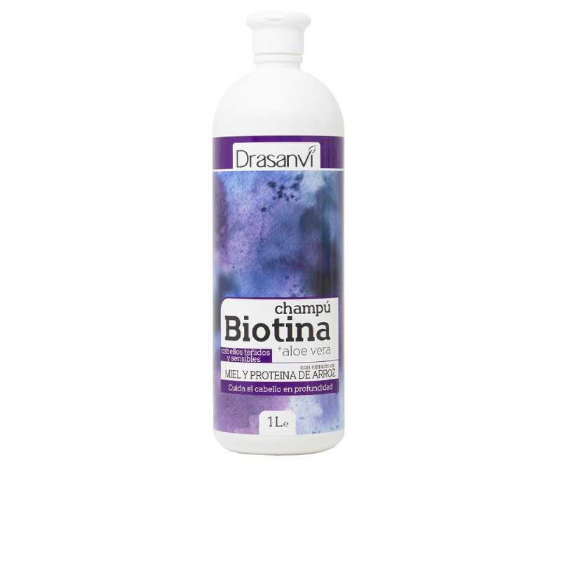 BIOTINA Y ALOE VERA champú cabello teñido y sensible 1000 ml by DRASANVI for Unisex BIOTINA Y ALOE VERA champú cabello teñido y sensible 1000 ml by DRASANVI for Unisex