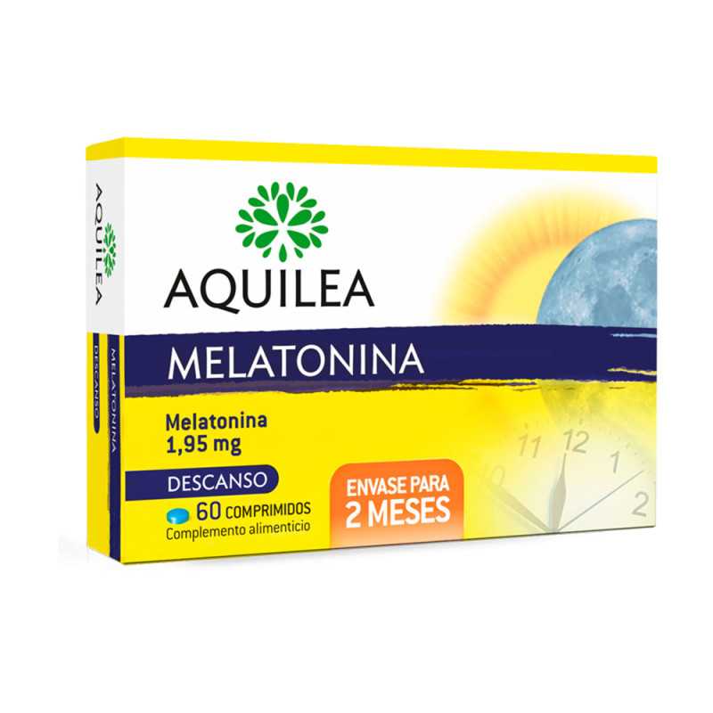 MELATONINA 1,95mg comprimidos 60 u by AQUILEA for Unisex MELATONINA 1,95mg comprimidos 60 u by AQUILEA for Unisex