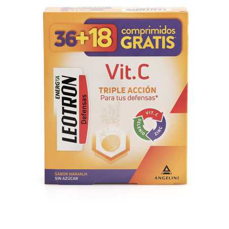 VITAMINA C triple accion comprimidos efervescentes 36 18 de regalo Naranja 54 u by LEOTRON for Unisex