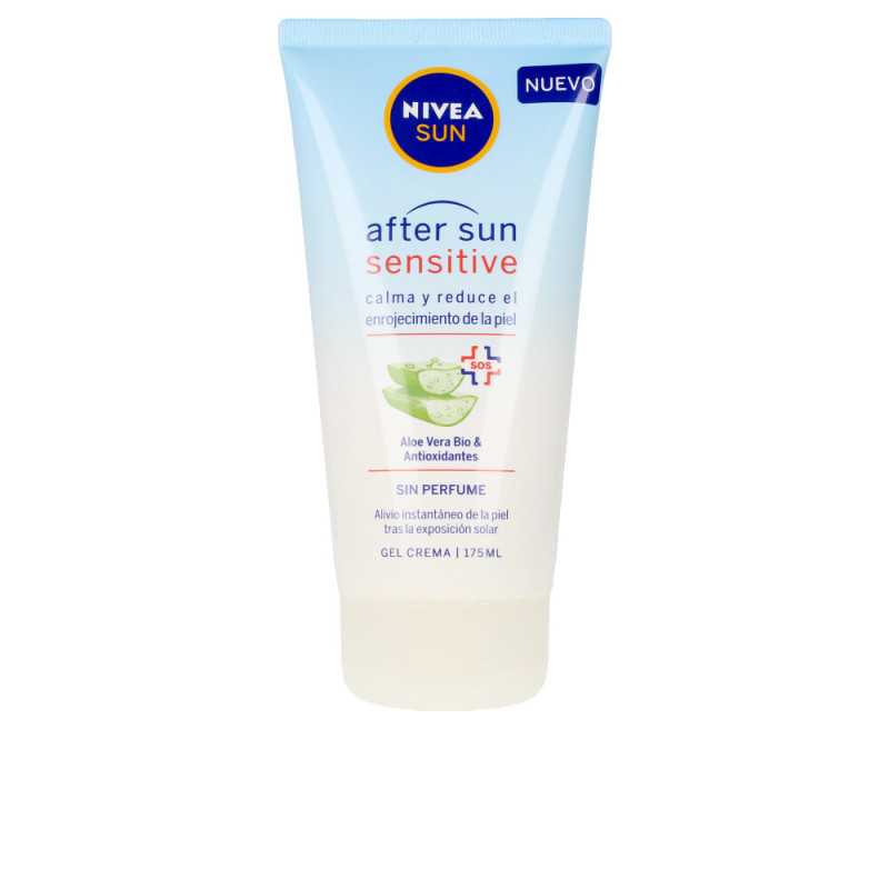 SUN AFTER SUN SENSITIVE gel crema sin perfume 175 ml by NIVEA for Unisex SUN AFTER SUN SENSITIVE gel crema sin perfume 175 ml by NIVEA for Unisex