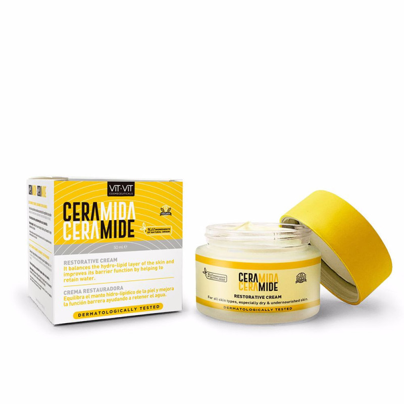 VIT VIT COSMECEUTICALS CERAMIDA CERAMIDE restorative cream 50 ml by DIET ESTHETIC for Woman