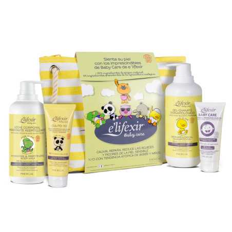 BABY CARE PARA PIEL SENSIBLE ESTUCHE 5 pz by E'LIFEXIR for Unisex