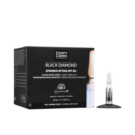 BLACK DIAMOND EPIGENCE OPTIMA ampollas para piel normal-seca SPF50+ 30 x 2 ml by MARTIDERM for Unisex