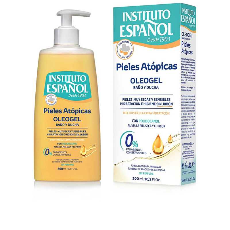 PIEL ATÓPICA oleogel baño y ducha 300 ml by INSTITUTO ESPAÑOL for Unisex
