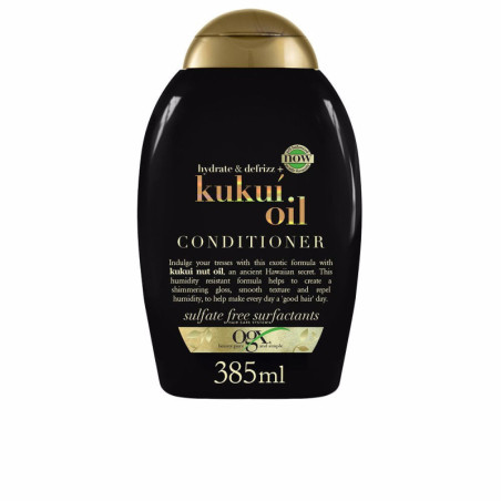 KUKUI OIL anti-frizz hair conditioner 385 ml by OGX for Unisex