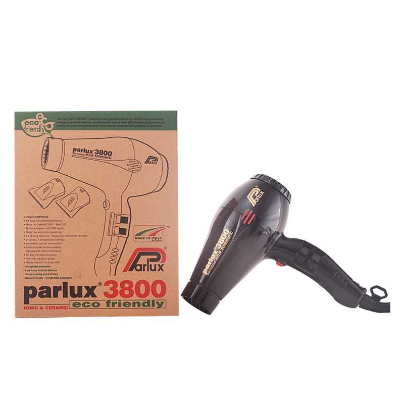 PARLUX 3800 ECO secador negro 1 u by PARLUX for Unisex PARLUX 3800 ECO secador negro 1 u by PARLUX for Unisex