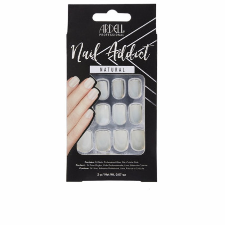 NAIL ADDICT natural squared 1 u by ARDELL for Unisex