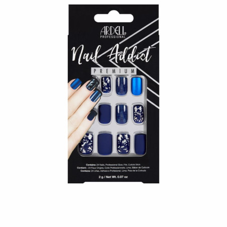 NAIL ADDICT matte blue 1 u by ARDELL for Unisex