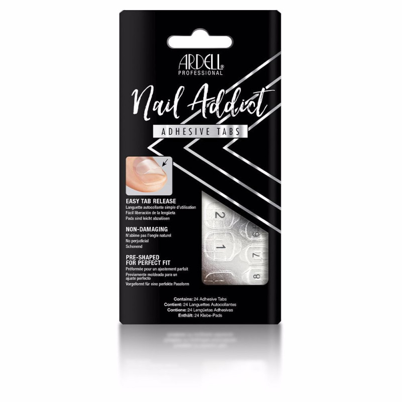 NAIL ADDICT adhesive tabs 1 u by ARDELL for Unisex