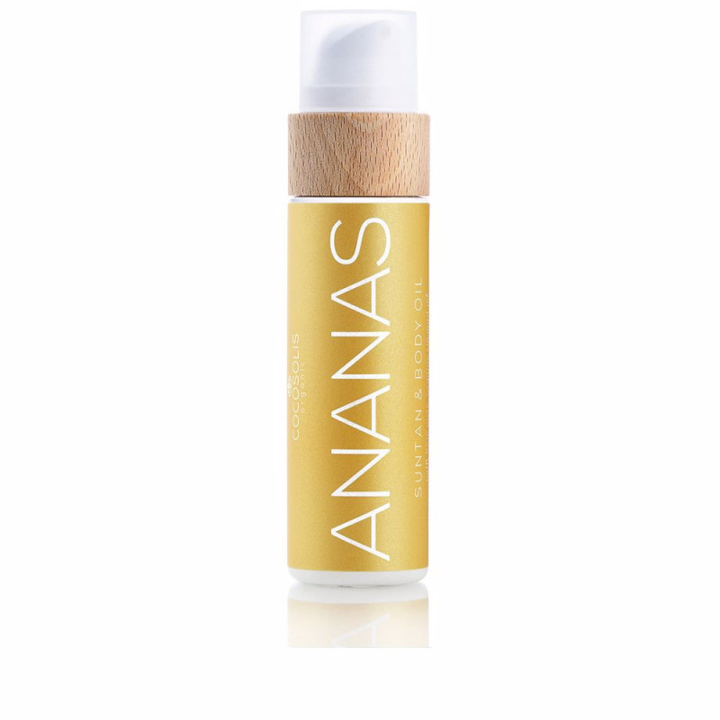 Aceite bronceador y corporal ANANAS 110 ml by COCOSOLIS for Unisex