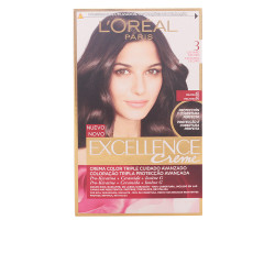 EXCELLENCE Creme tinte 3 castano oscuro 192 ml by L OREAL PARIS for Unisex