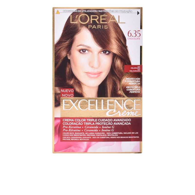 EXCELLENCE Creme 635 chocolate 192 ml by L OREAL PARIS for Unisex EXCELLENCE Creme 635 chocolate 192 ml by L OREAL PARIS for Unisex
