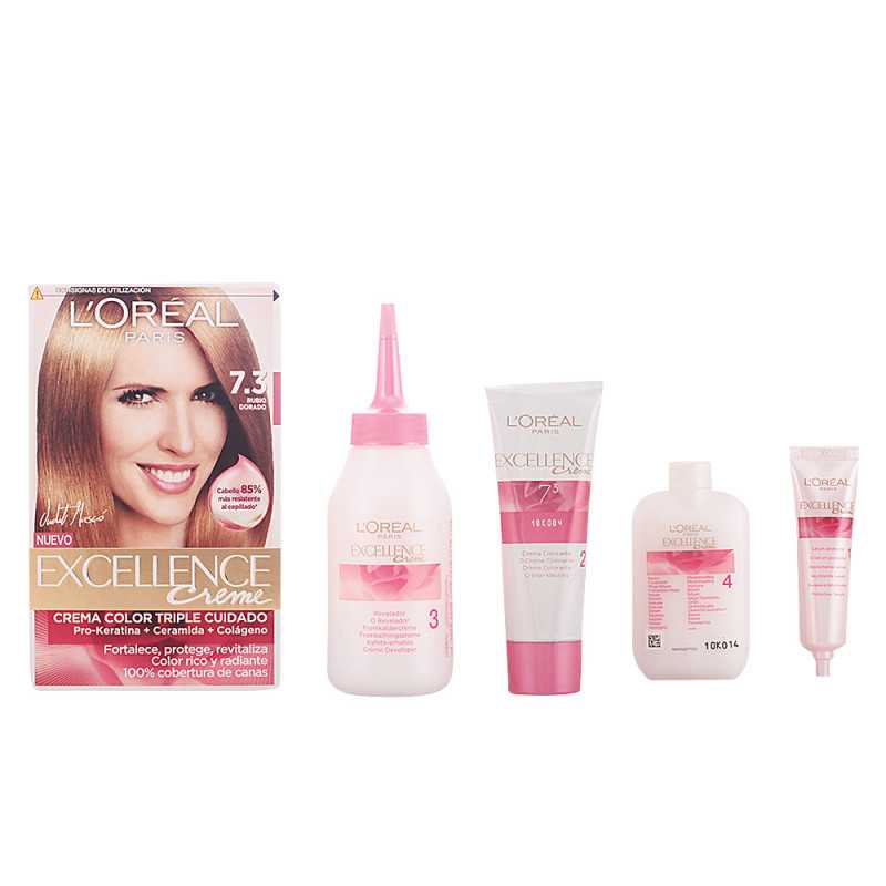 EXCELLENCE Creme tinte 73 rubio dorado 192 ml by L OREAL PARIS for Unisex
