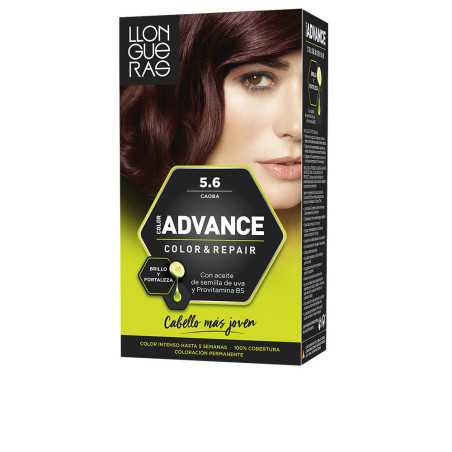 COLOR ADVANCE 56 caoba 1 u by LLONGUERAS for Unisex