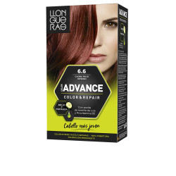 COLOR ADVANCE 66 caoba rojo intenso 1 u by LLONGUERAS for Unisex