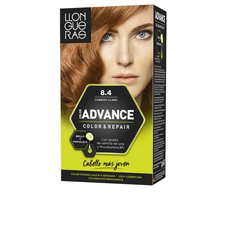 COLOR ADVANCE 84 cobrizo claro 1 u by LLONGUERAS for Unisex COLOR ADVANCE 84 cobrizo claro 1 u by LLONGUERAS for Unisex